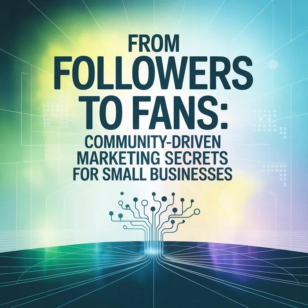 From Followers to Fans: Community-Driven Marketing Secrets for Small Businesses